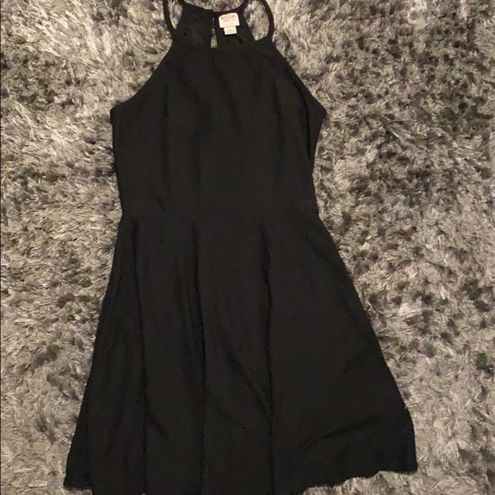 Short black dress
